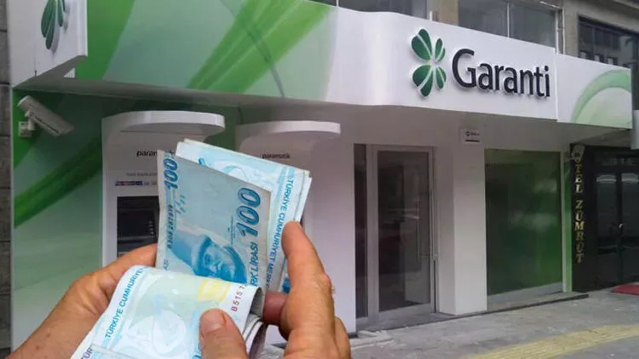 Garanti bankası hesabı olanlar dikkat!